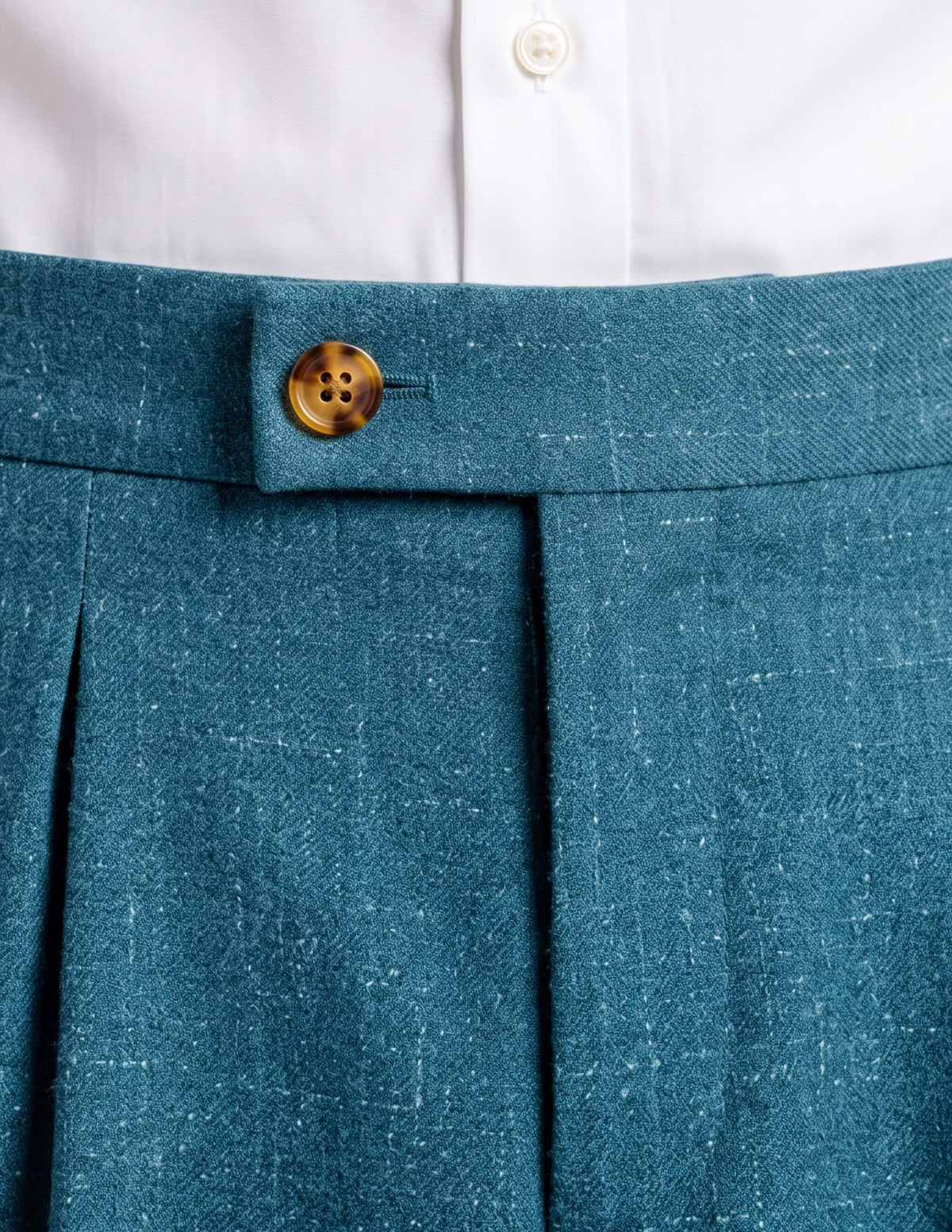 Capri Teal Trousers - Samir Bachkami