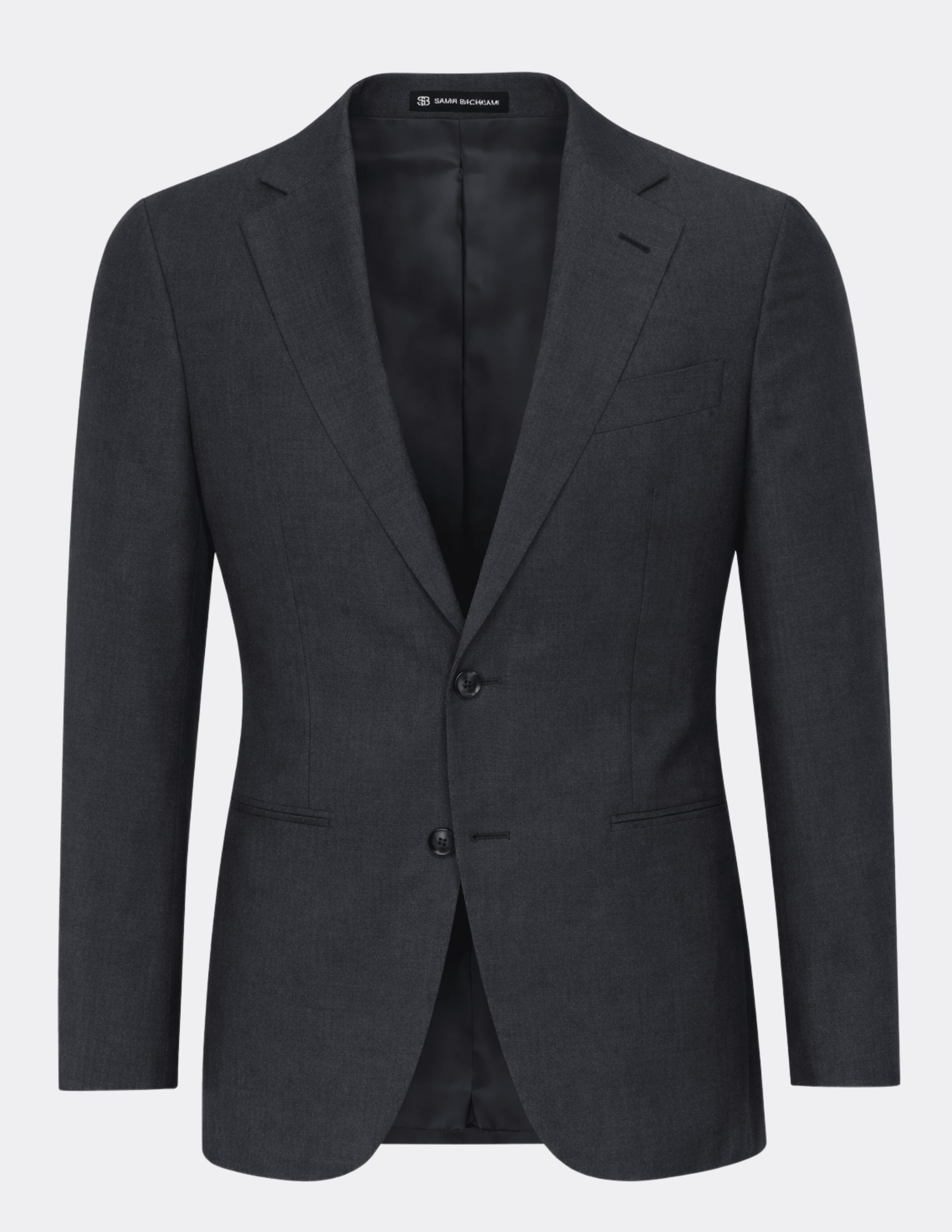 Carbon Noir Single Breasted Suit - Samir Bachkami