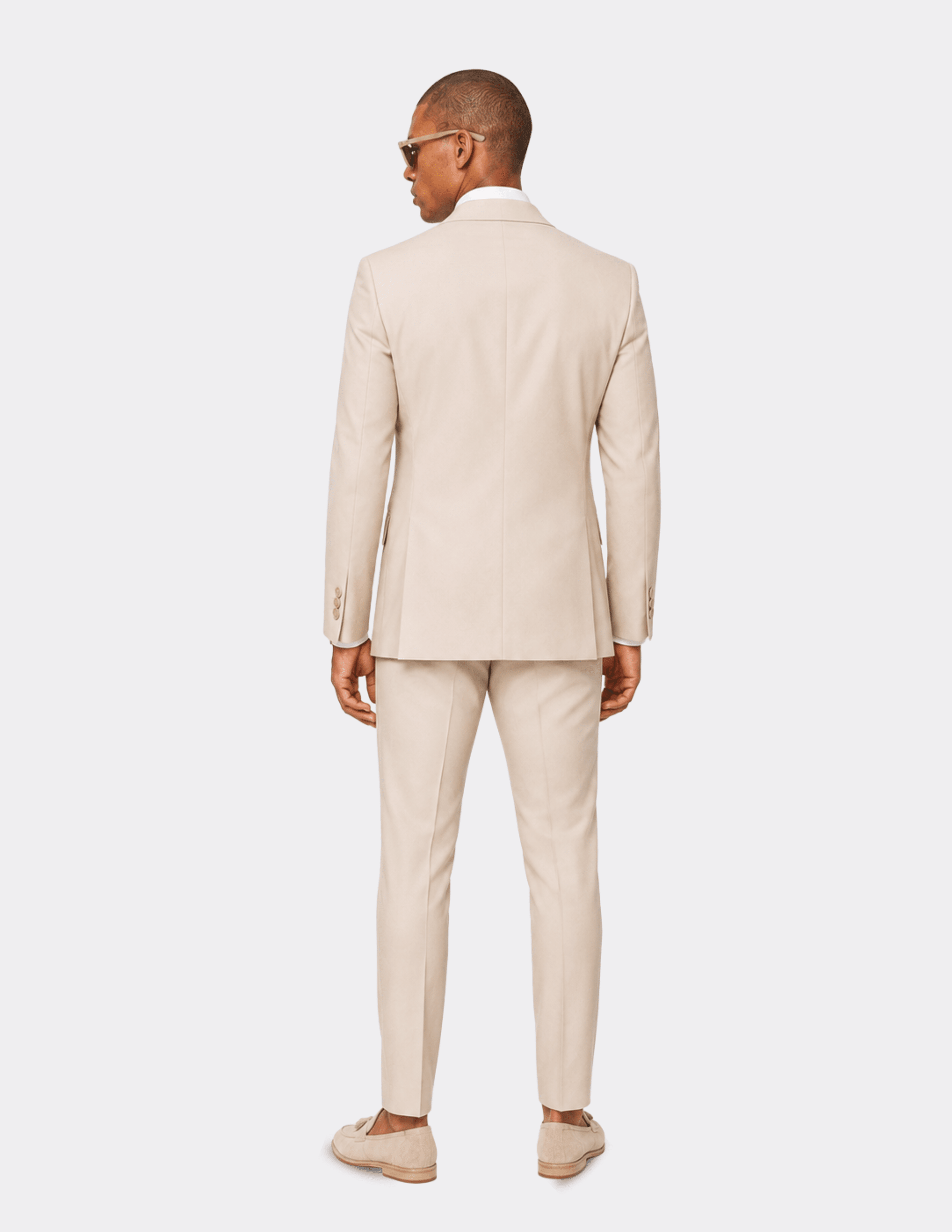 Dolce Crema Double Breasted Suit - Samir Bachkami