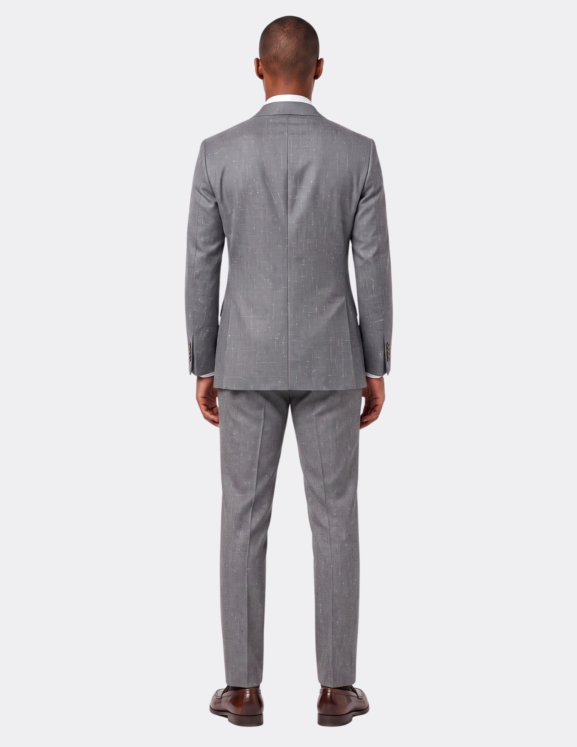 Dolce Grigio Double-Breasted Suit - Samir Bachkami