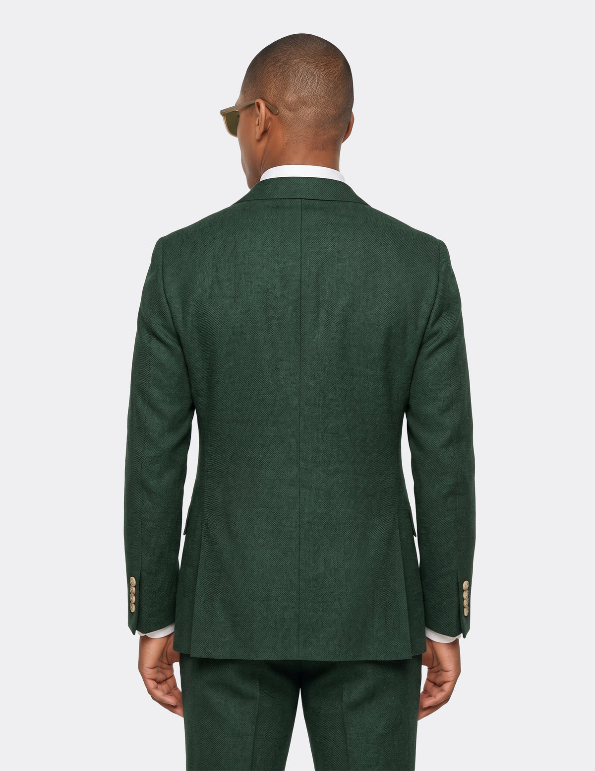 Forest Green Torino Double-Breasted Suit - Samir Bachkami
