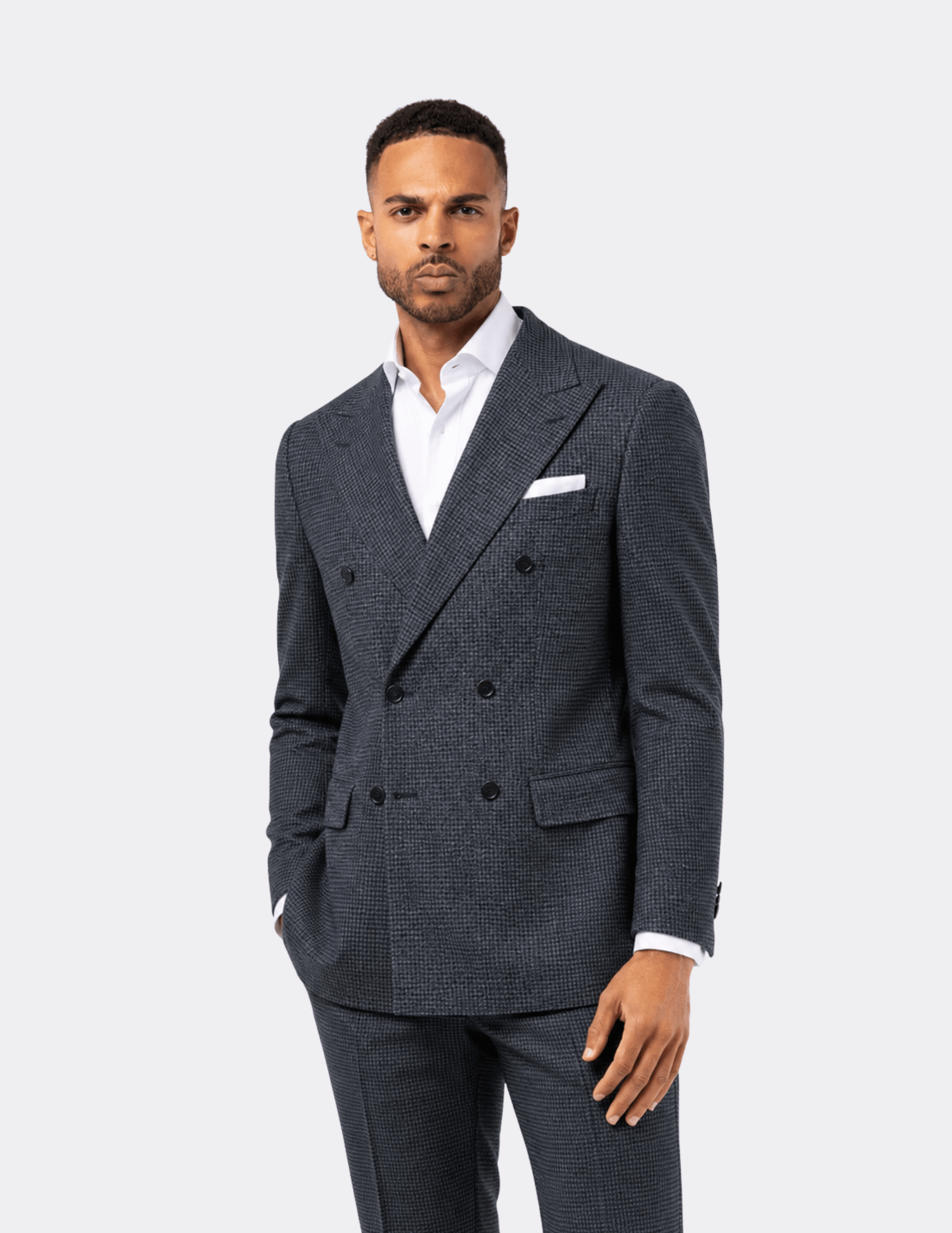 Hudson Double Breasted Suit - Samir Bachkami