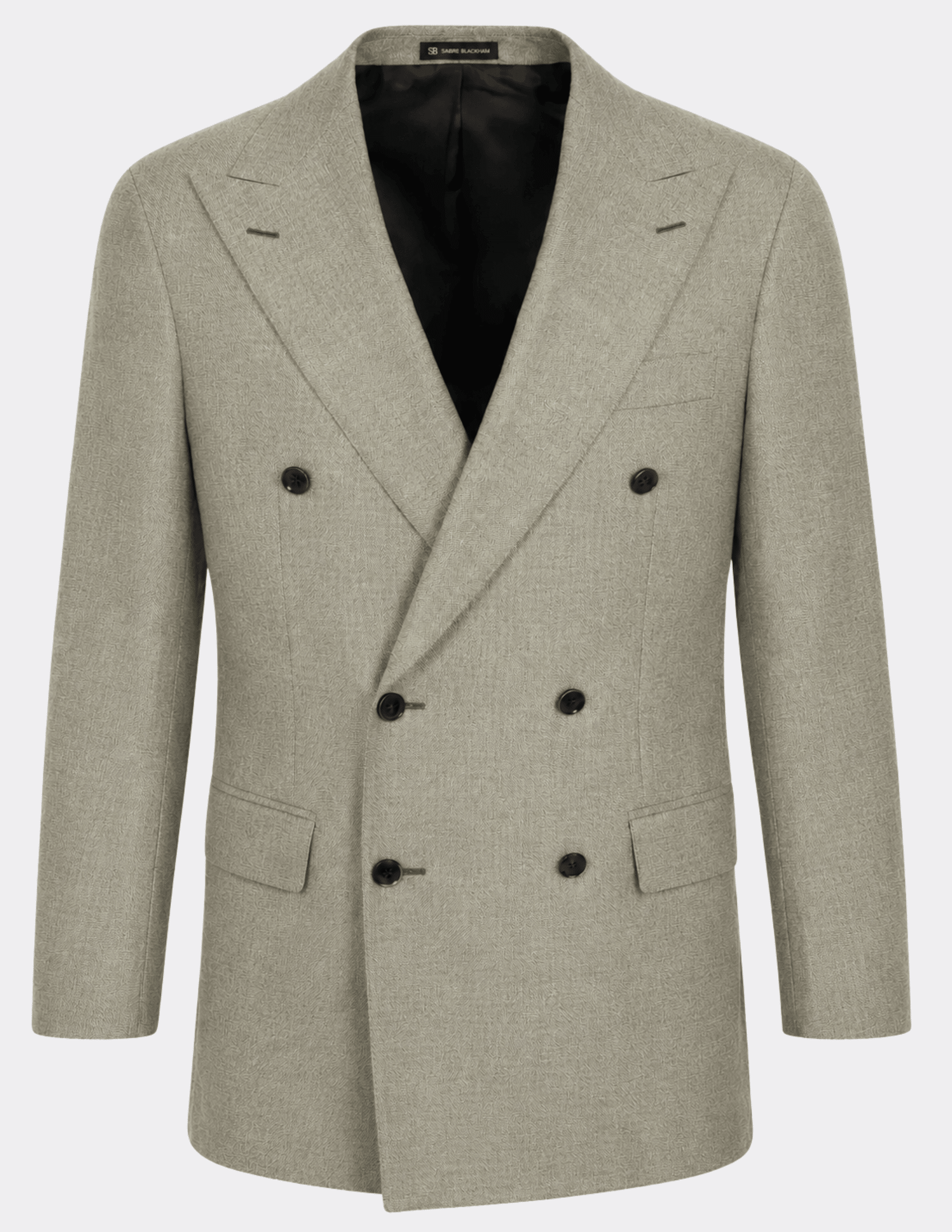Ivory Dune Double - Breasted Suit - Samir Bachkami