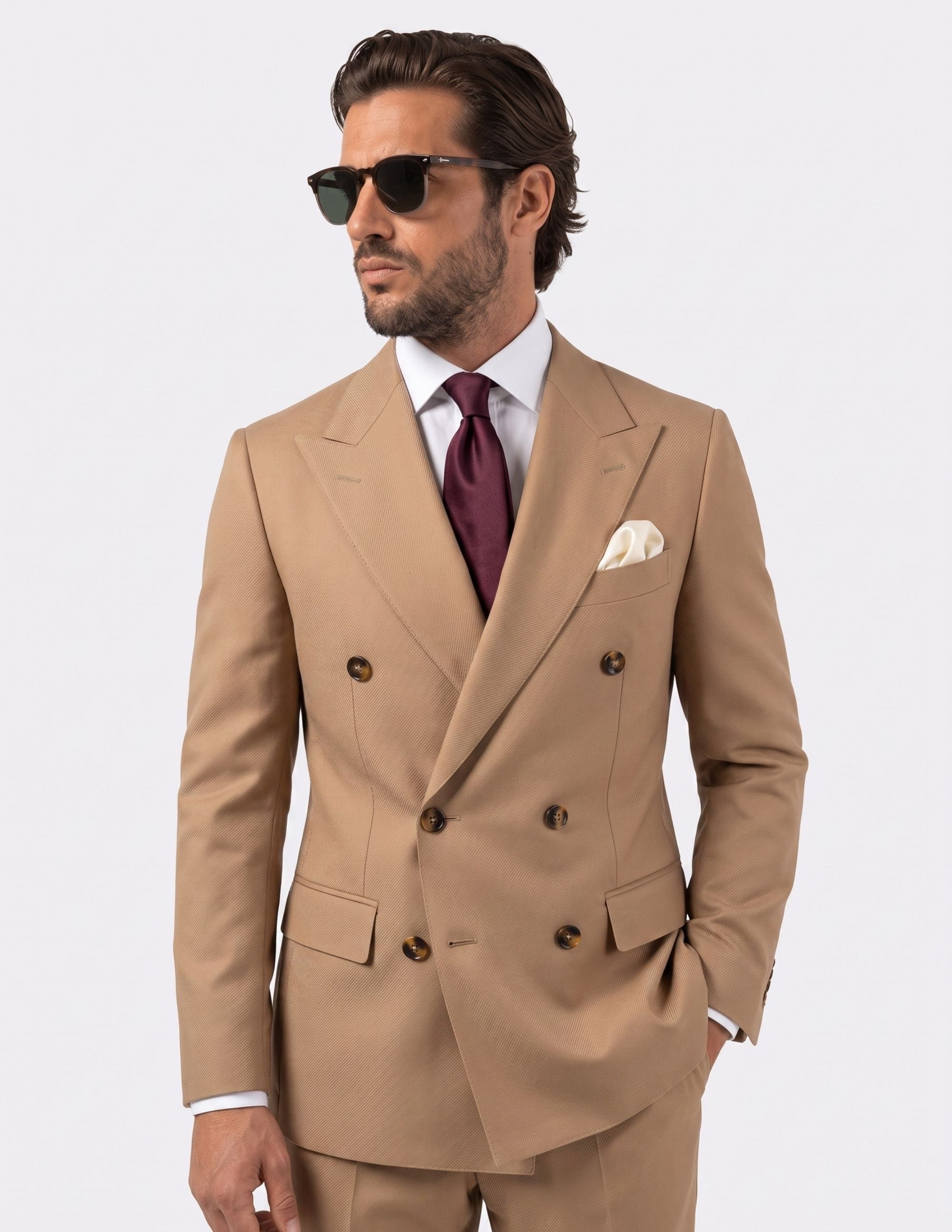Terra di Sabbia Double-Breasted Suit