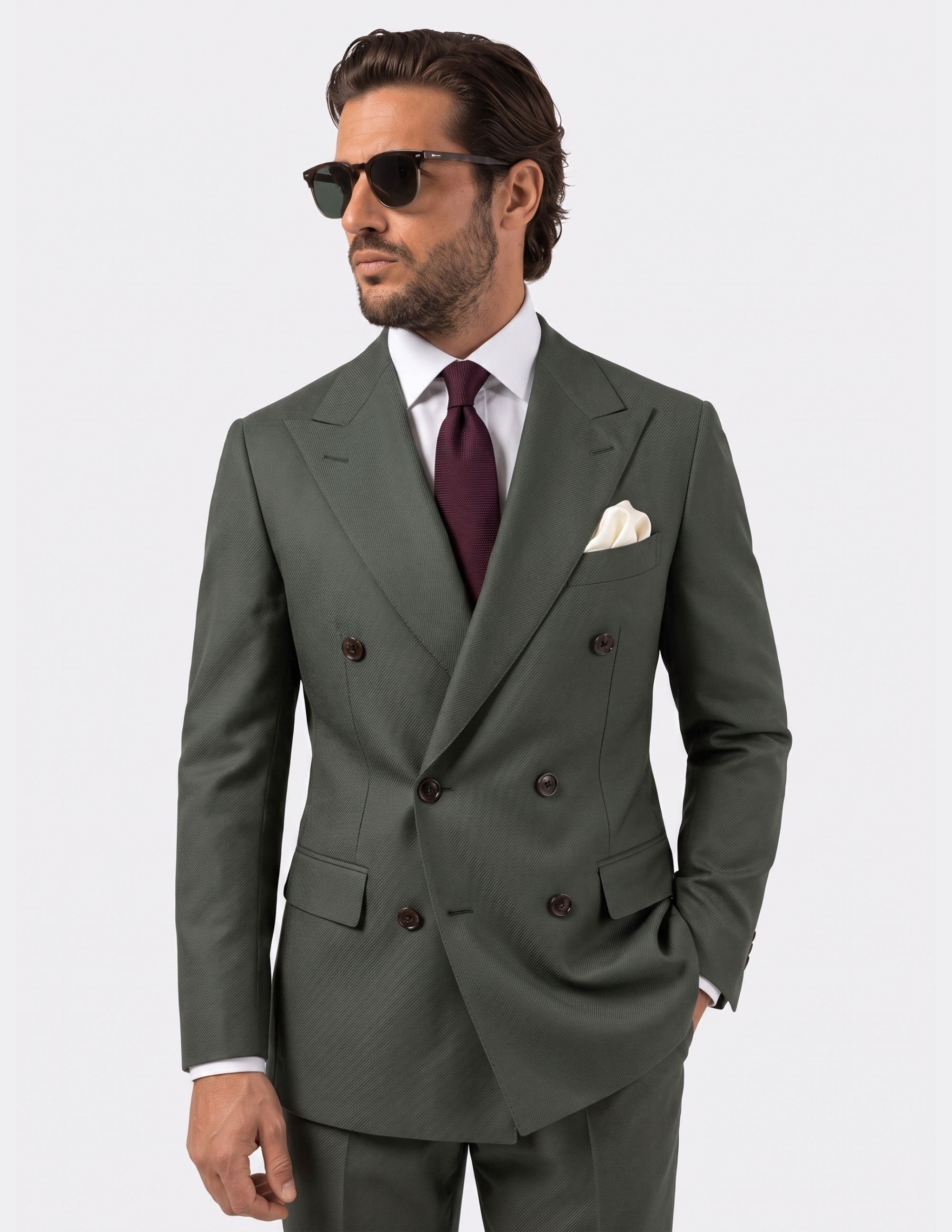 The Le Réserve Double-Breasted Suit