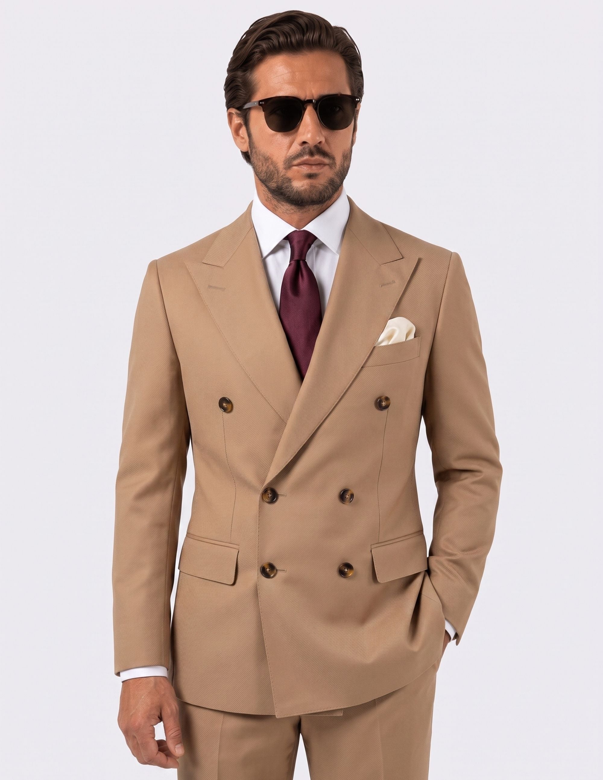 Terra di Sabbia Double-Breasted Suit