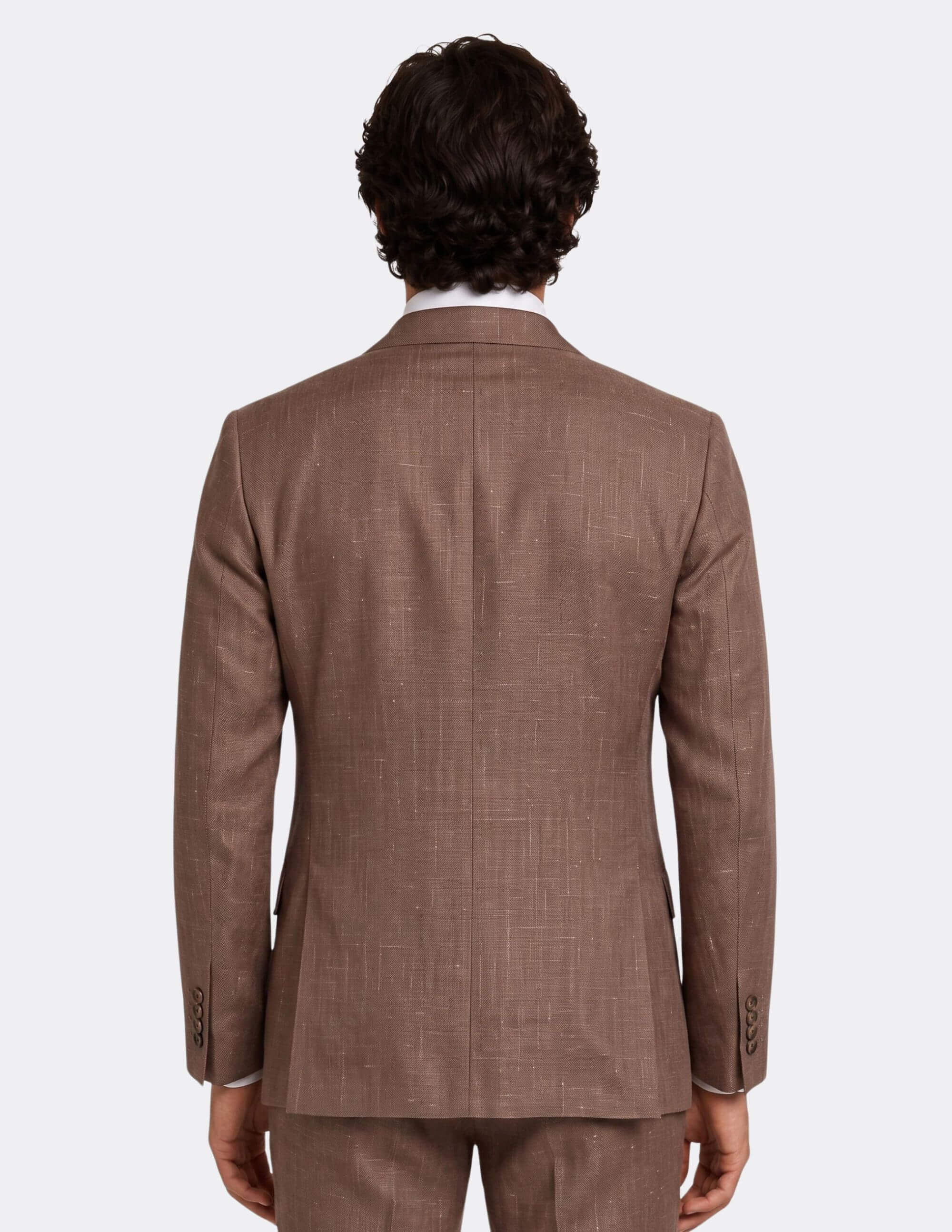 The Brunello Mocha Double-Breasted Suit