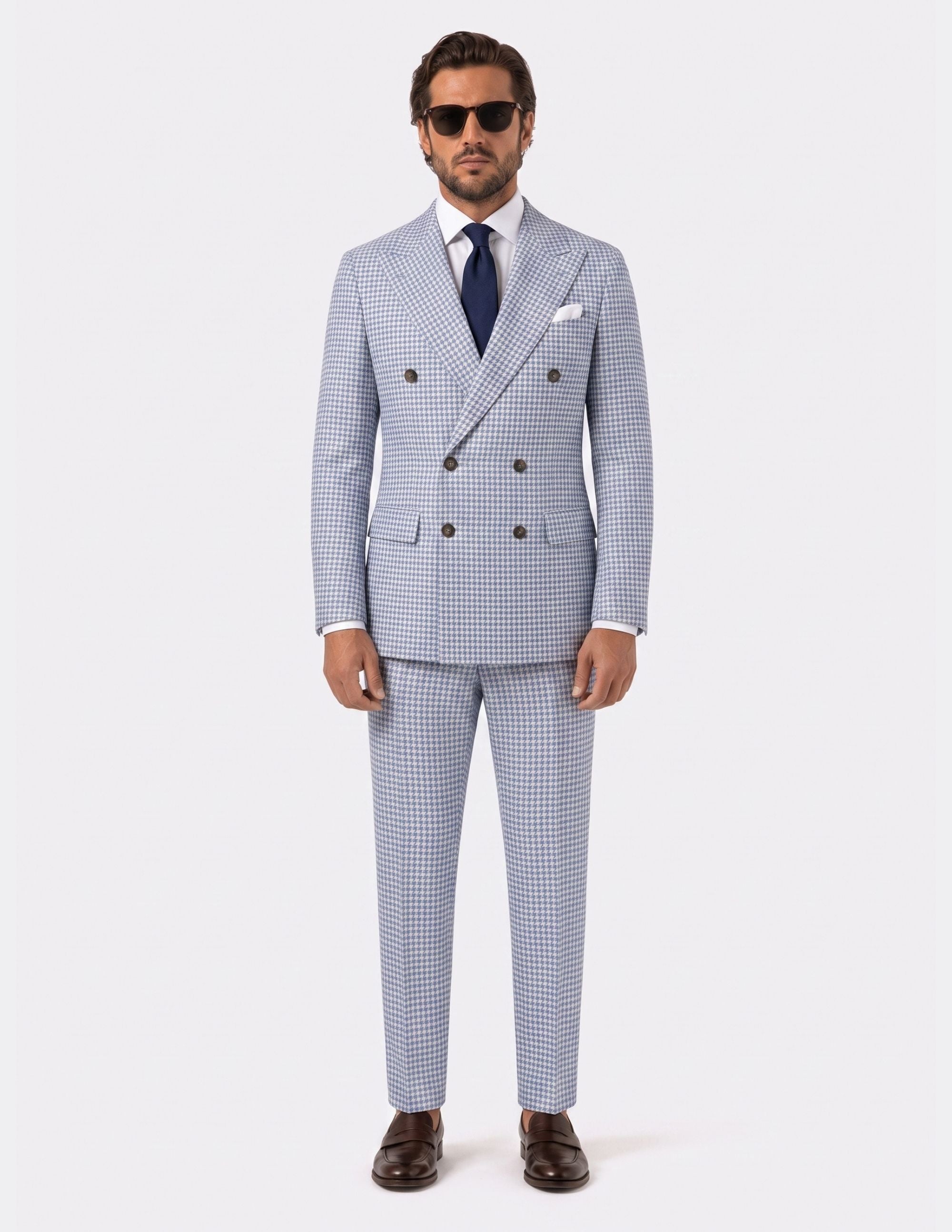 Luce di Como Double-Breasted Suit