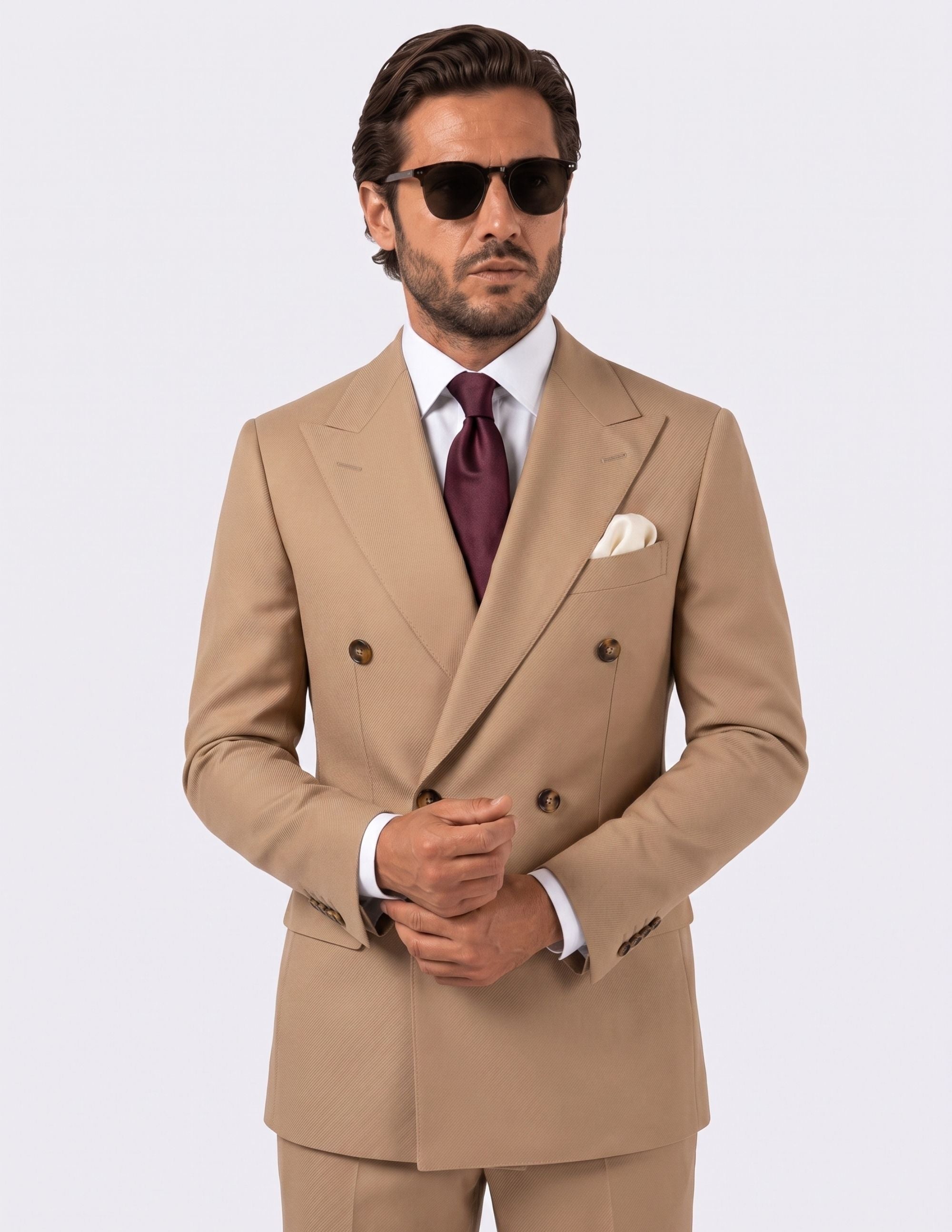 Terra di Sabbia Double-Breasted Suit
