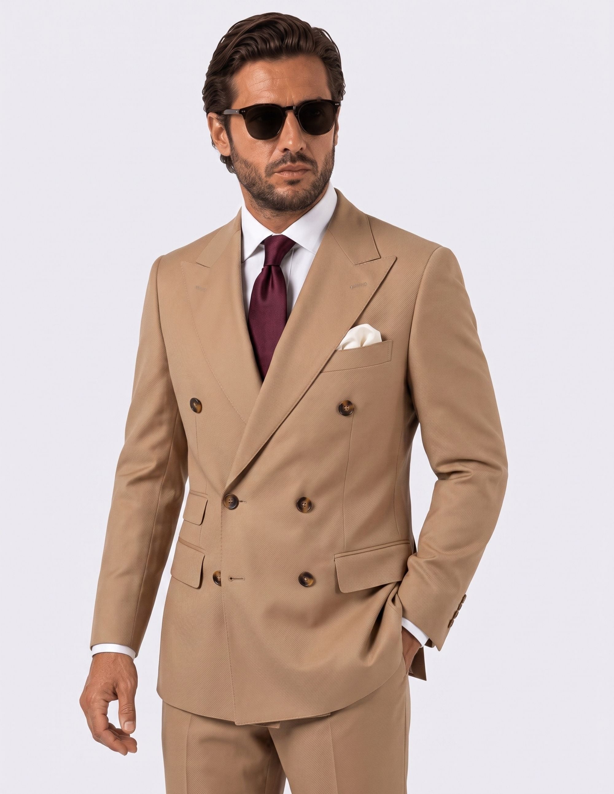 Terra di Sabbia Double-Breasted Suit