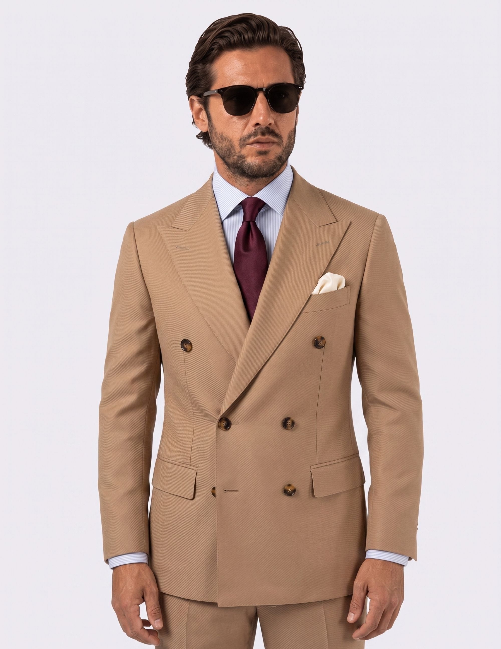 Terra di Sabbia Double-Breasted Suit