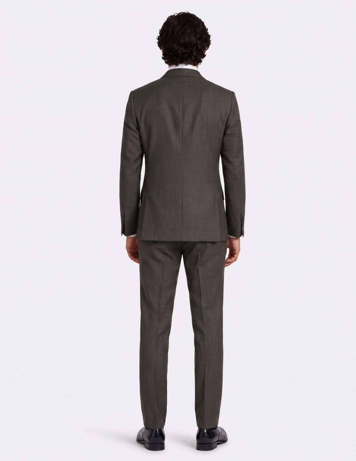 The Val d’Orcia Olive Double-Breasted Suit