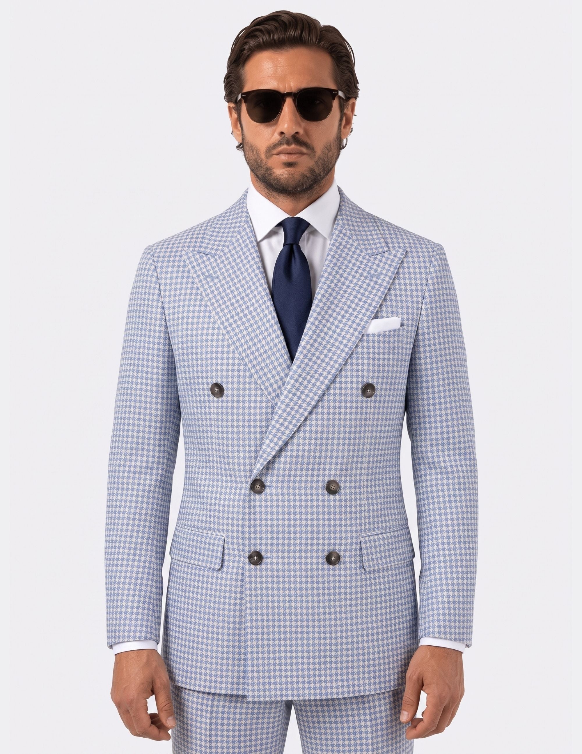 Luce di Como Double-Breasted Suit