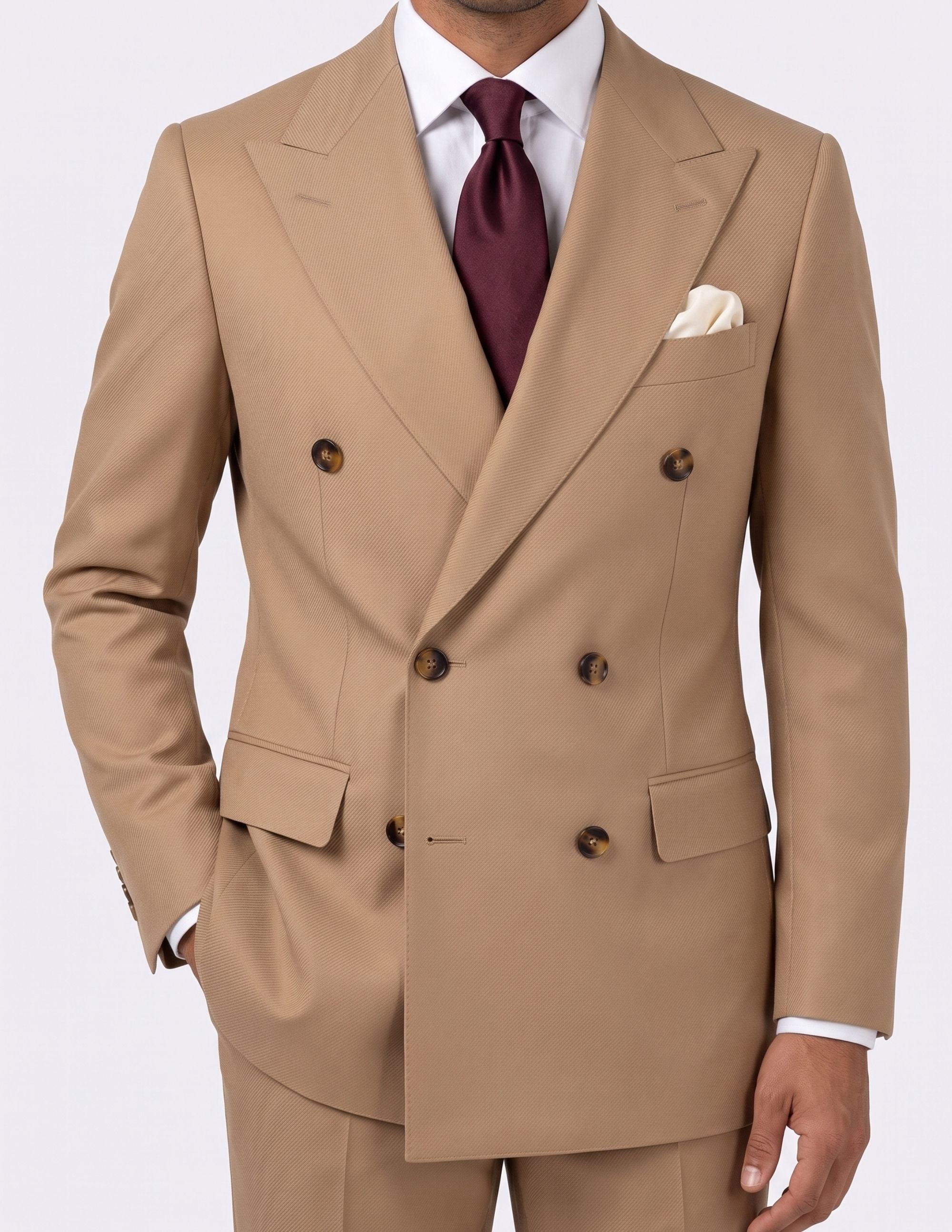Terra di Sabbia Double-Breasted Suit
