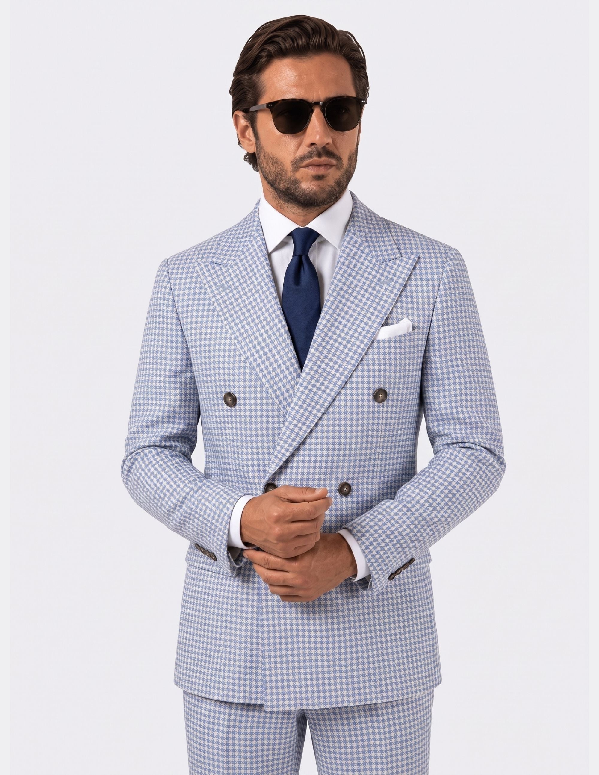 Luce di Como Double-Breasted Suit