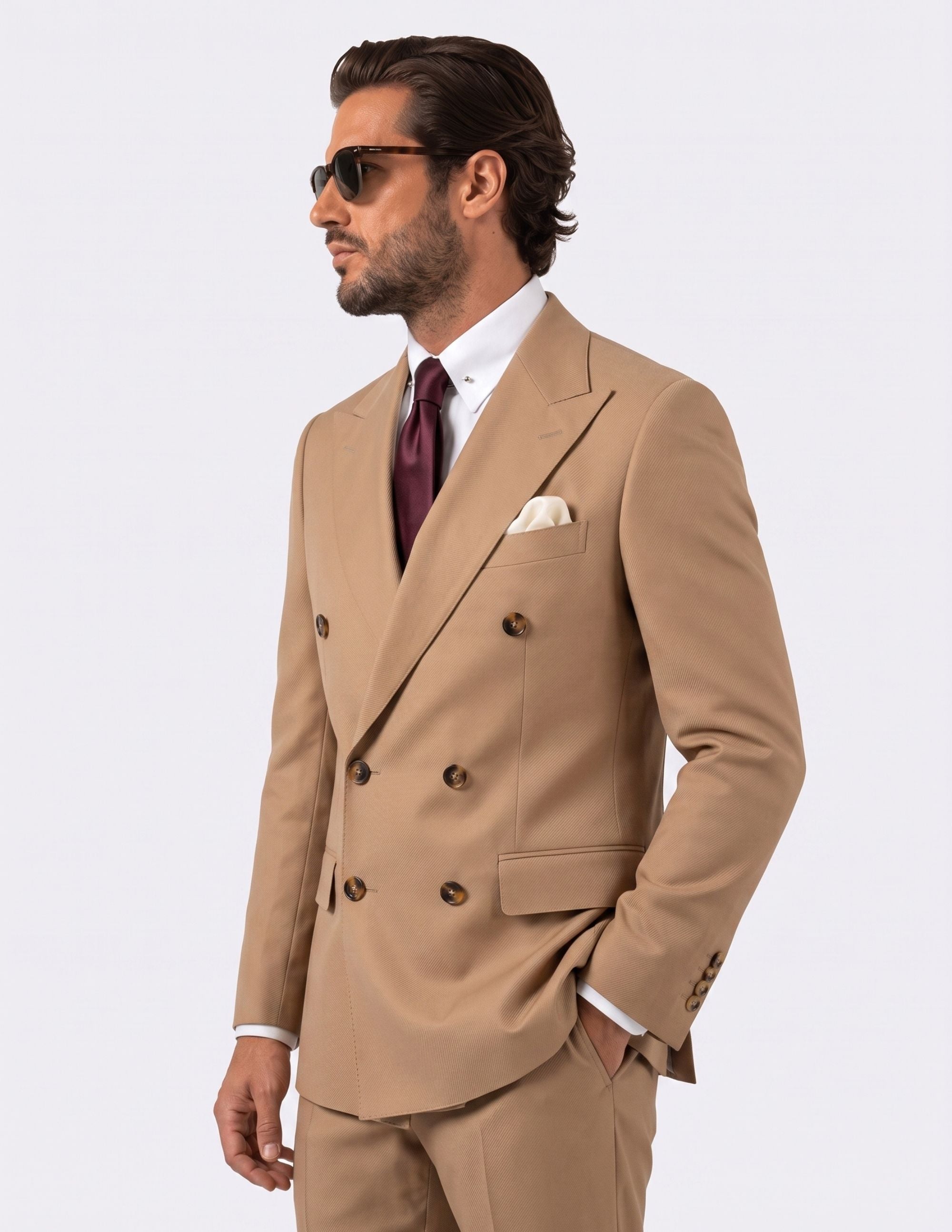 Terra di Sabbia Double-Breasted Suit