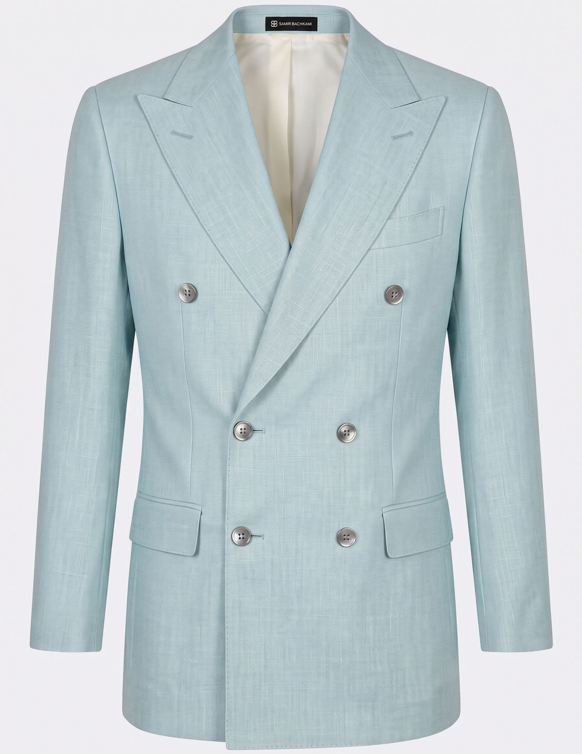 The Taormina Blue Double-Breasted Suit