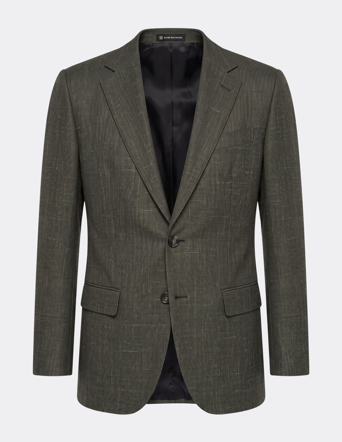 The Val d’Orcia Olive Single-Breasted Suit