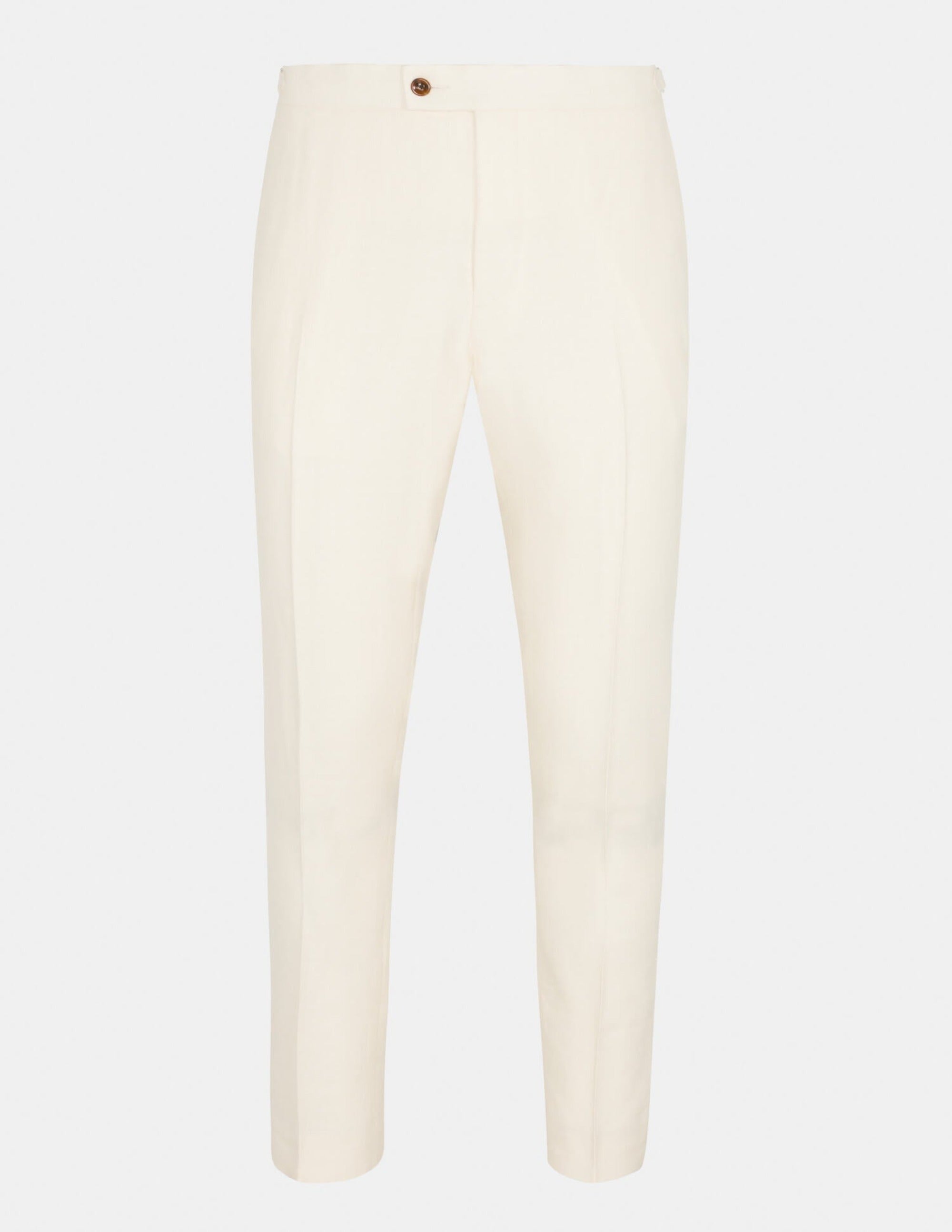 Light Creme Double Breasted Suit - Samir Bachkami