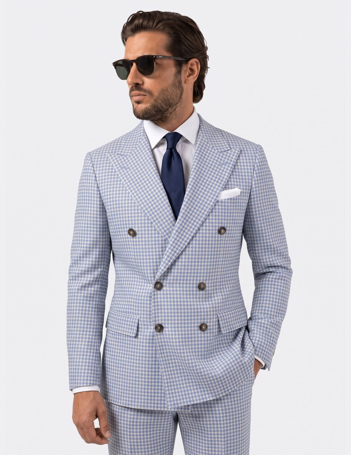 Luce di Como Double-Breasted Suit - Samir Bachkami