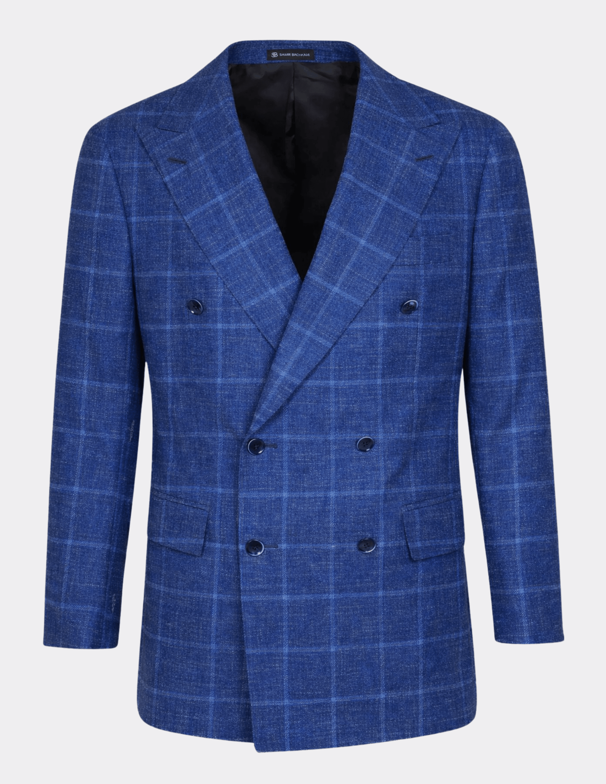 Portofino Check Double Breasted Suit - Samir Bachkami