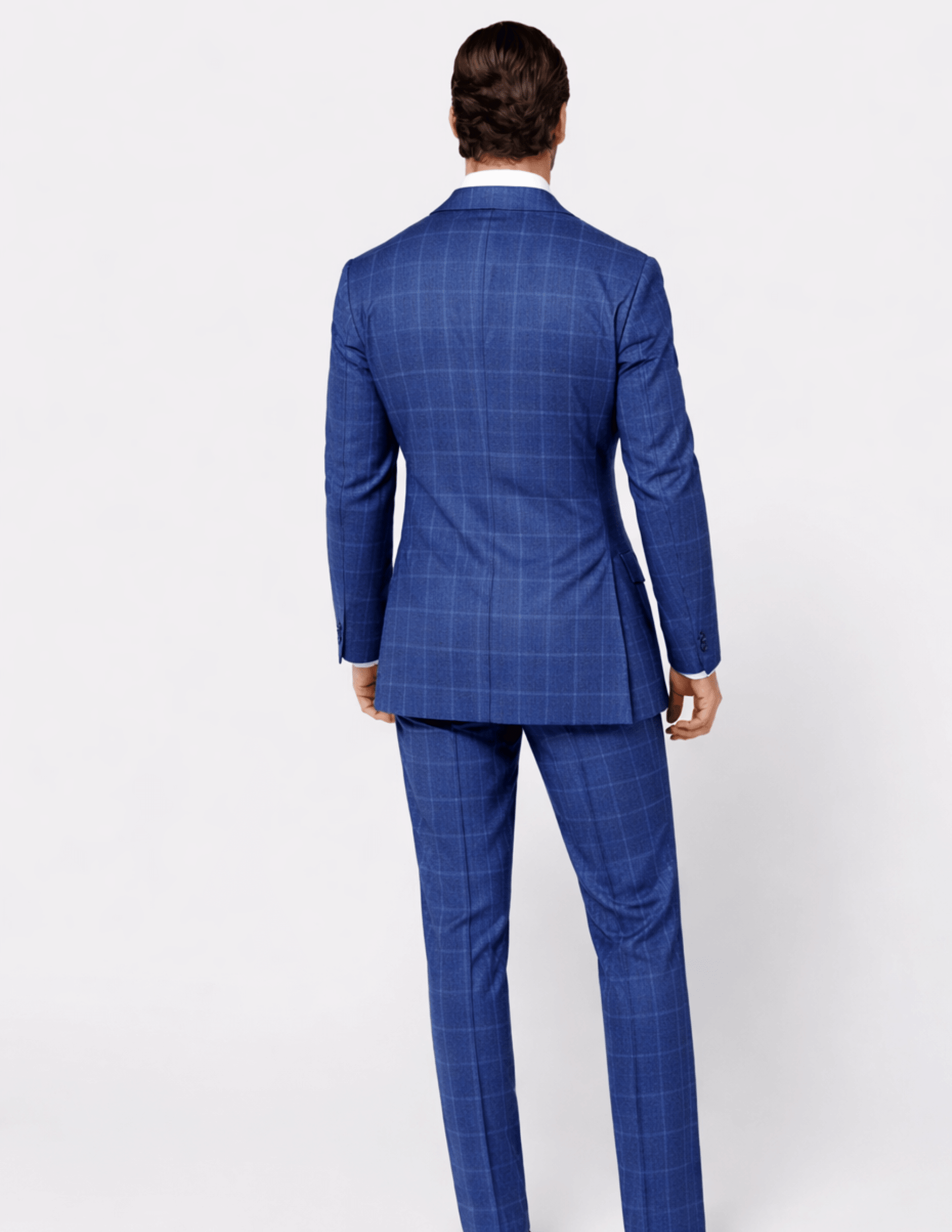 Portofino Check Double Breasted Suit - Samir Bachkami