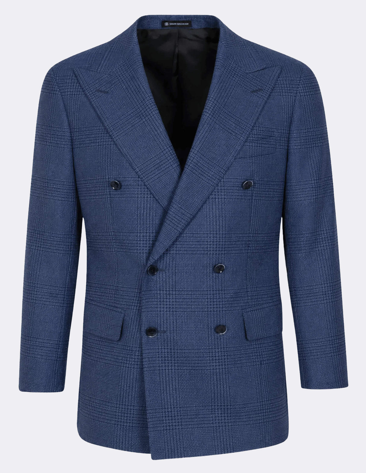 Ravello Blue Double Breasted Suit - Samir Bachkami