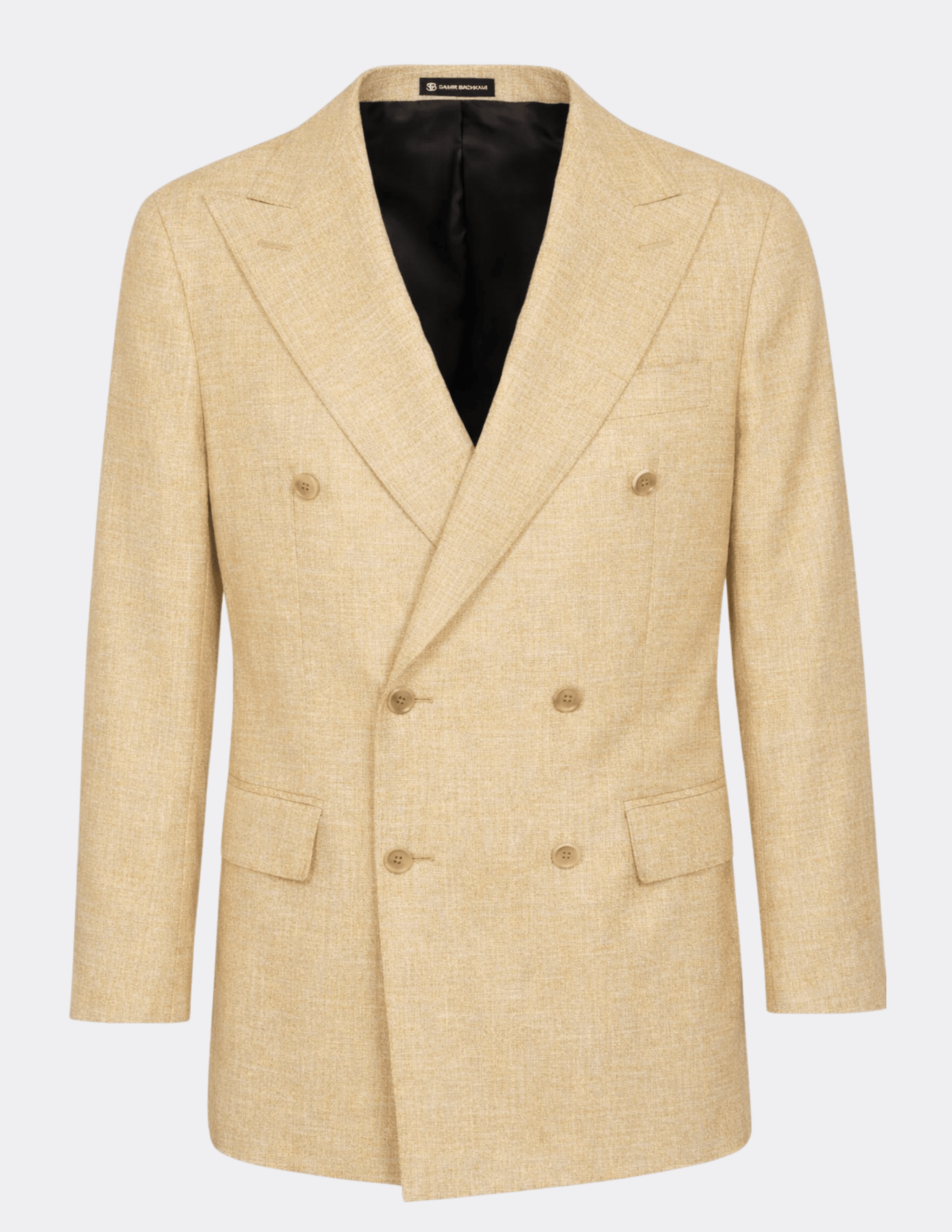 Riviera Sand Double Breasted Suit - Samir Bachkami