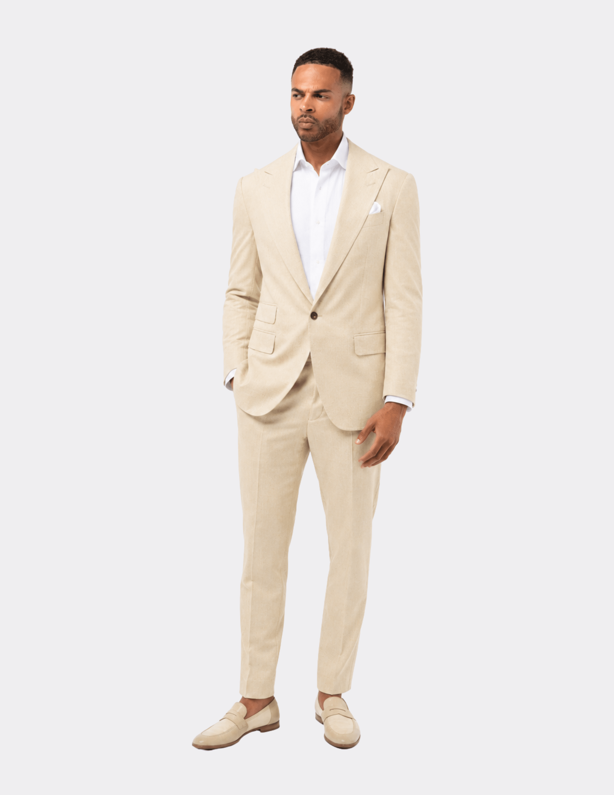 Sorrento Cream Suit - Samir Bachkami