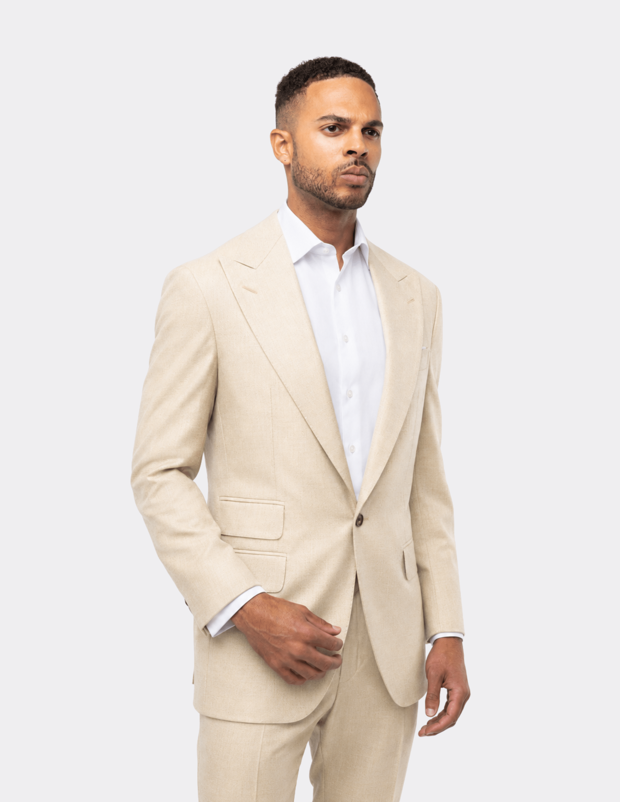Sorrento Cream Suit - Samir Bachkami