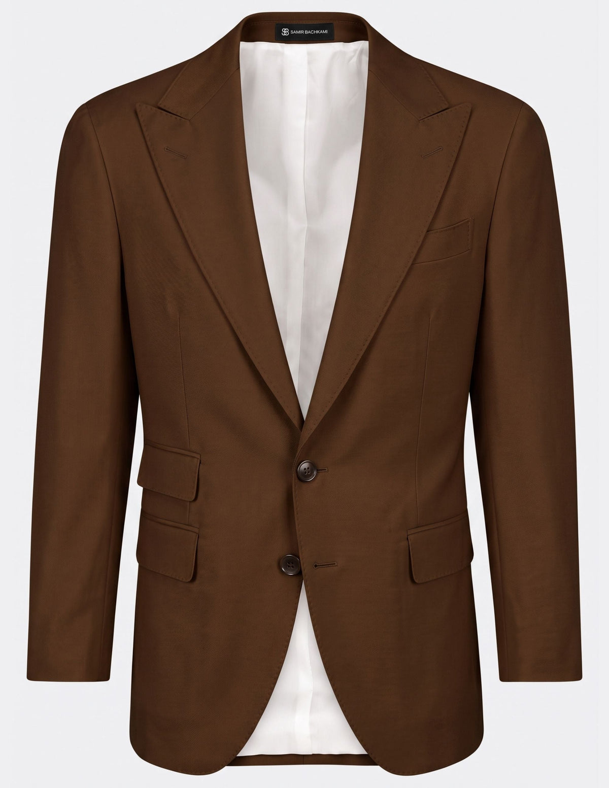 Terra di Noce Single-Breasted Suit - Samir Bachkami