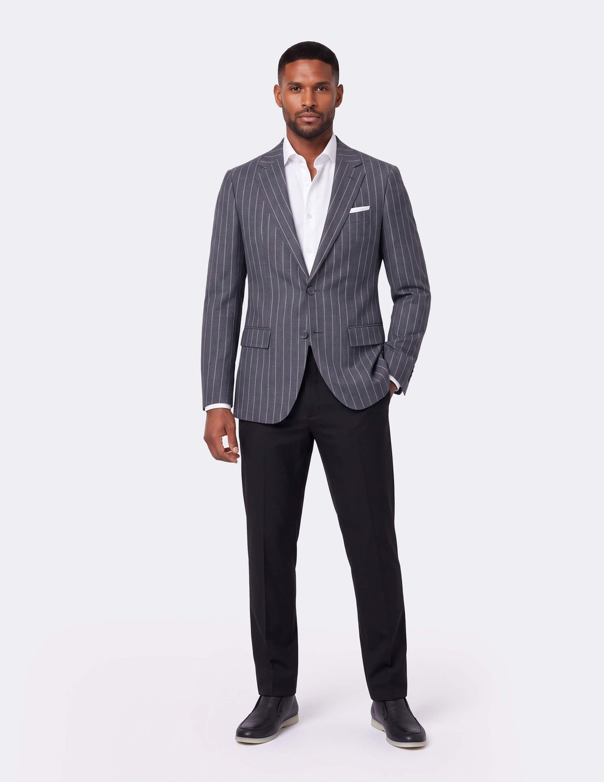 The Argento Rigato Jacket - Samir Bachkami