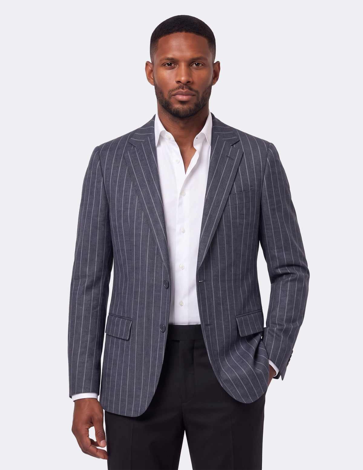The Argento Rigato Jacket - Samir Bachkami