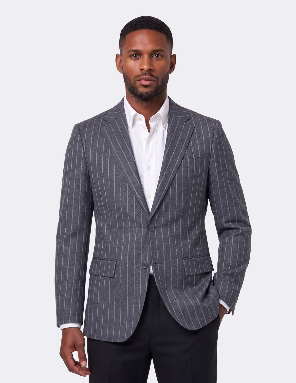 The Argento Rigato Jacket - Samir Bachkami