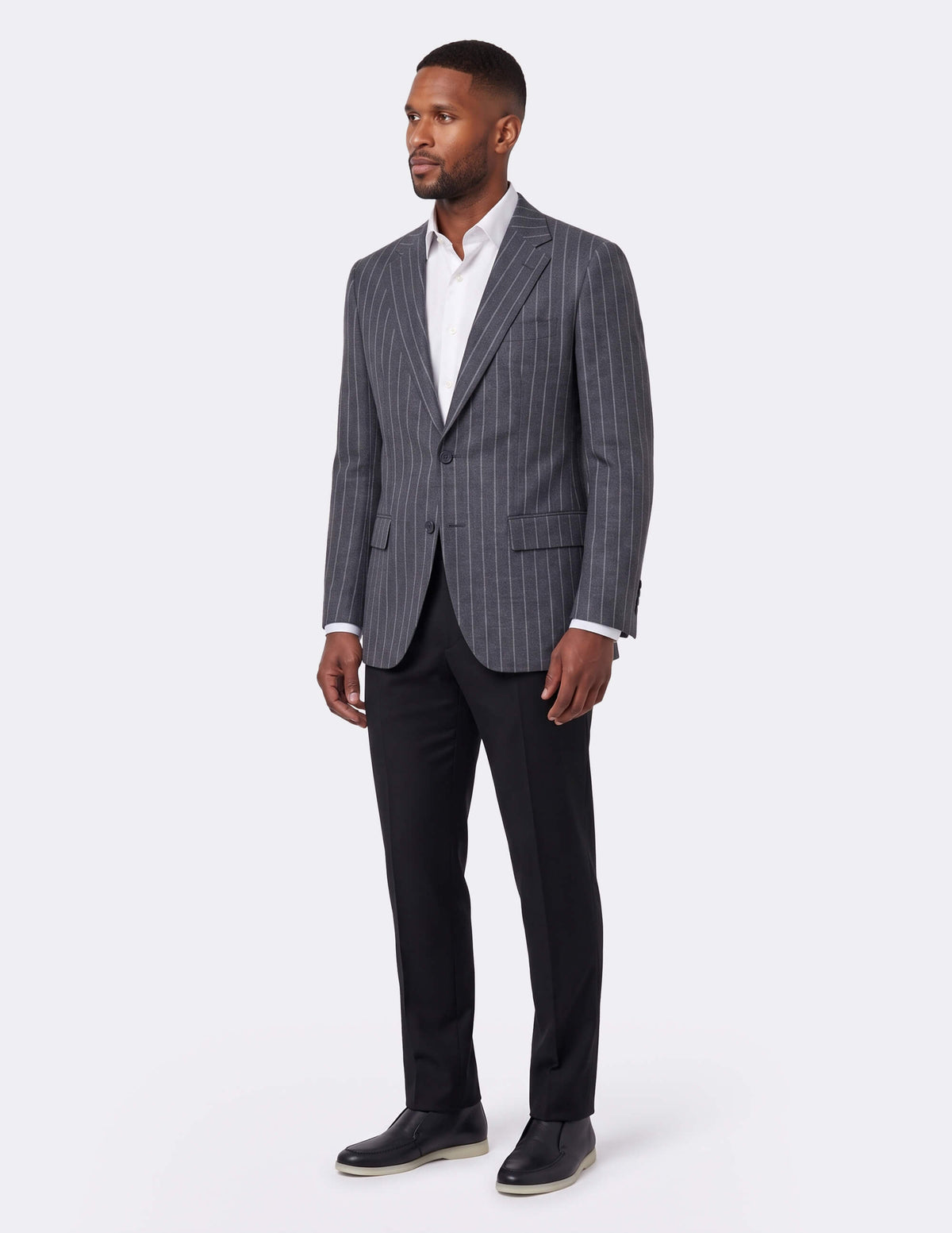 The Argento Rigato Jacket - Samir Bachkami