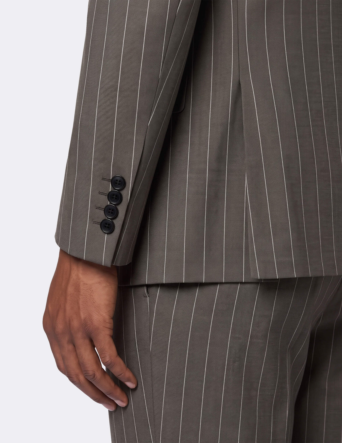 The Aurelio Pinstripe Suit - Samir Bachkami