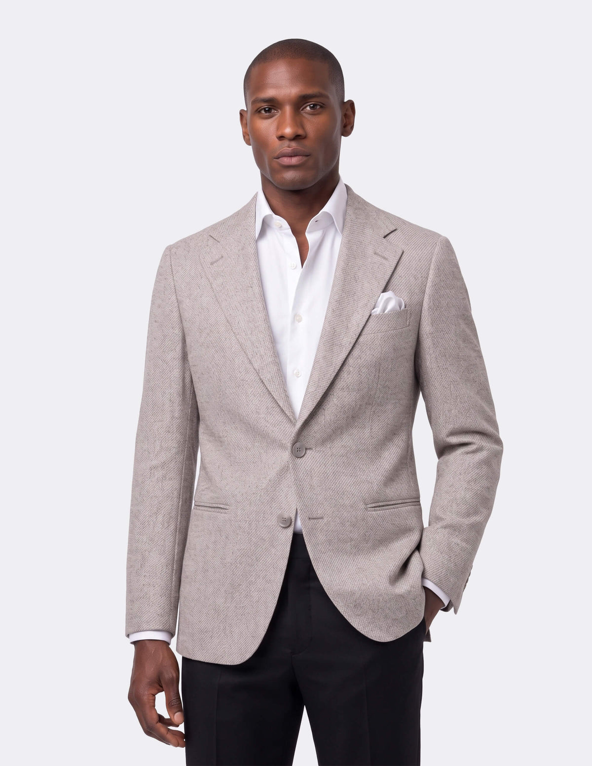 The Avelto Stone Single-Breasted Jacket - Samir Bachkami