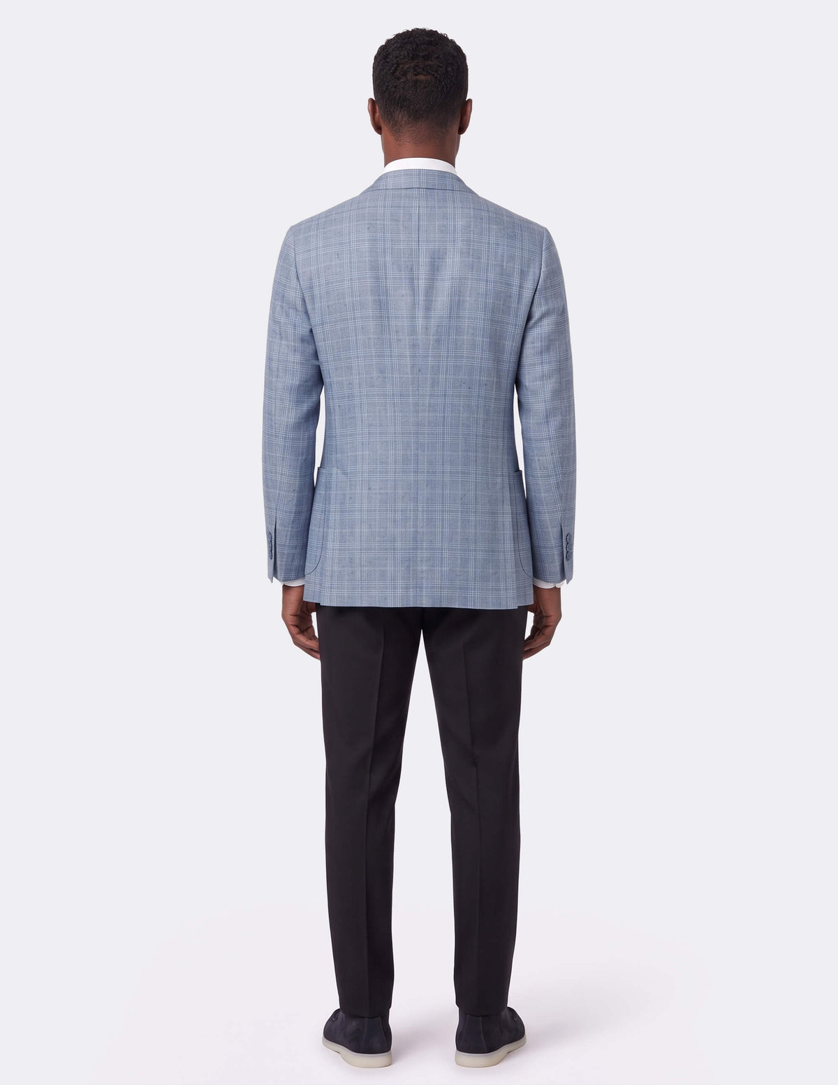 The Bruma Celeste Double-Breasted Jacket - Samir Bachkami