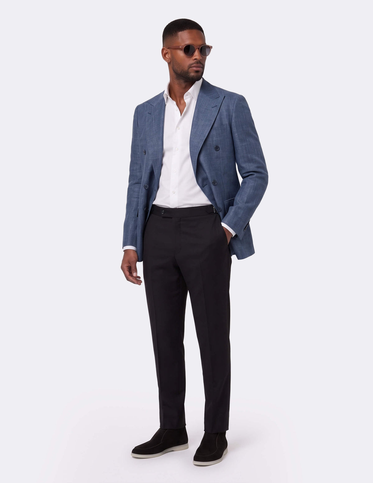 The Bruma Double-Breasted Jacket - Samir Bachkami