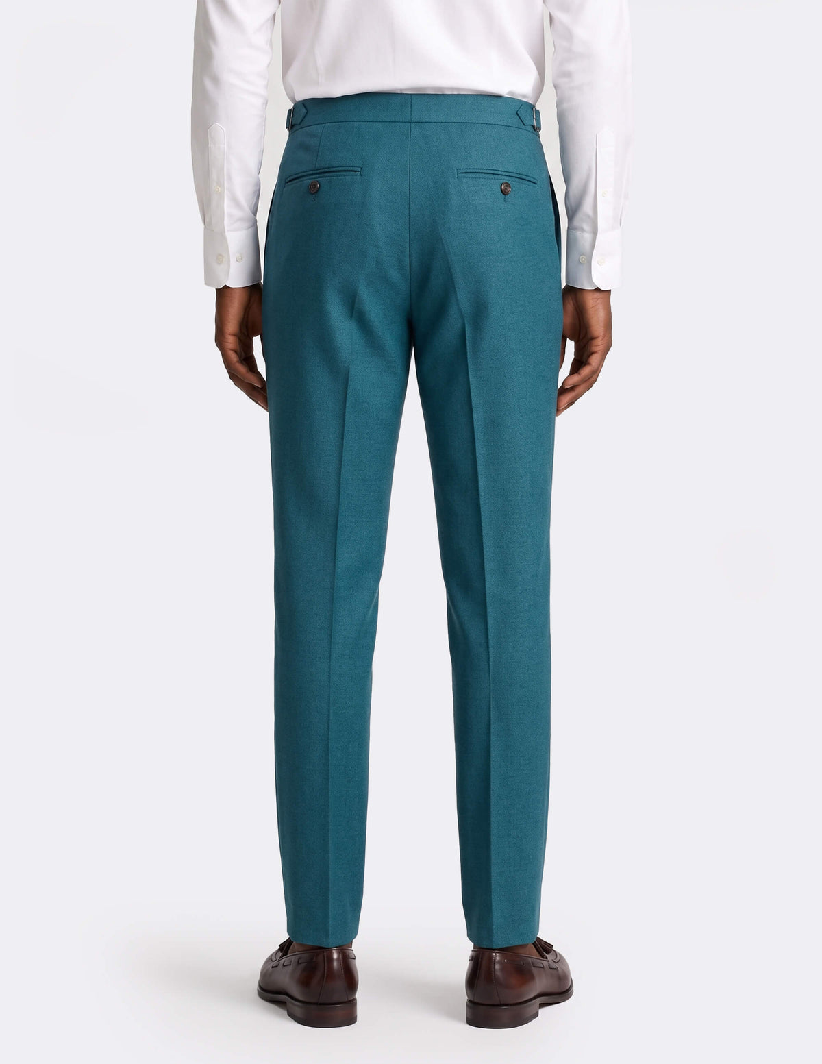 The Casvero Petrol Trousers - Samir Bachkami