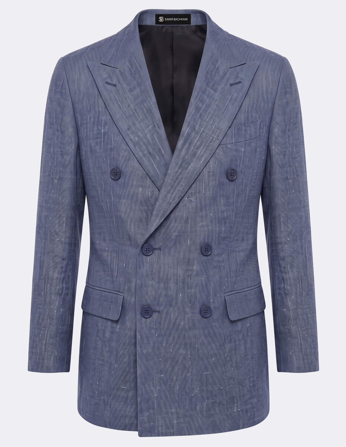 The Cielo d'Ardesia Double-Breasted Jacket - Samir Bachkami