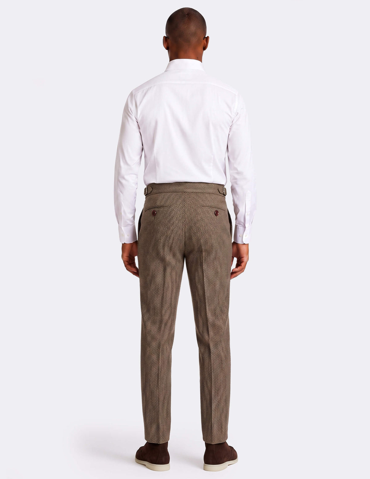 The Cortona Mocha DB Trousers - Samir Bachkami