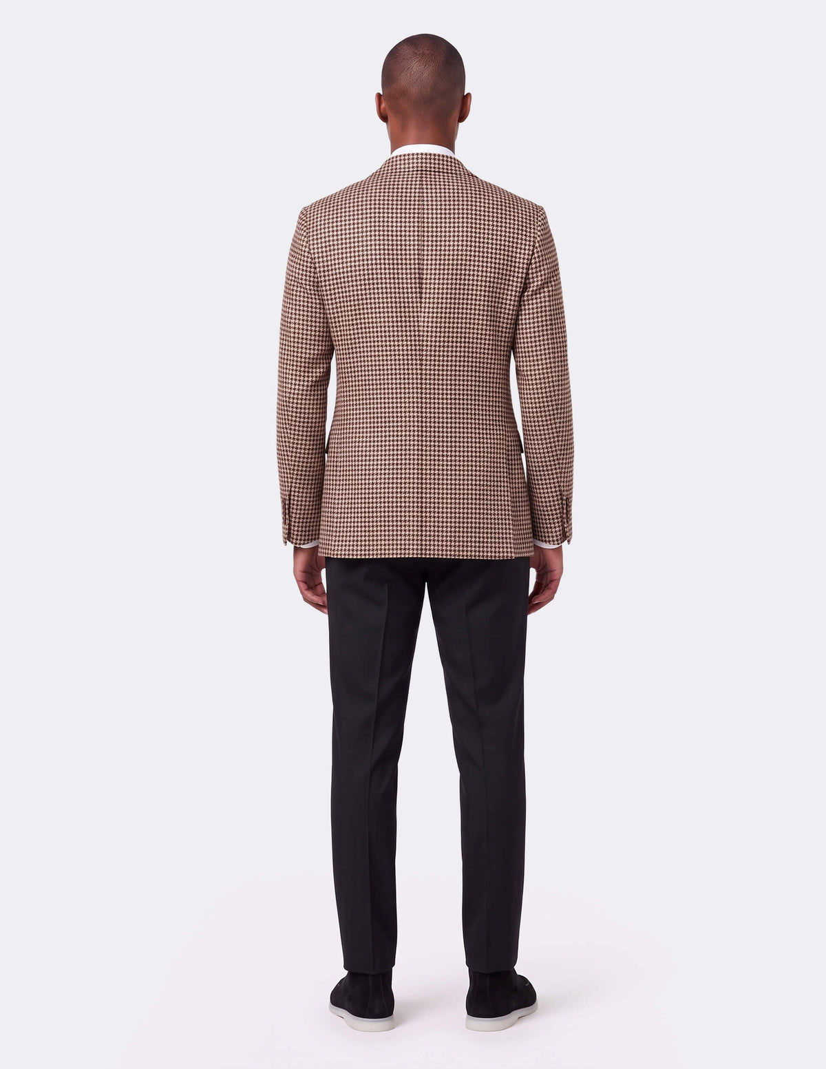 The Corvesso Houndstooth Single-Breasted Jacket - Samir Bachkami