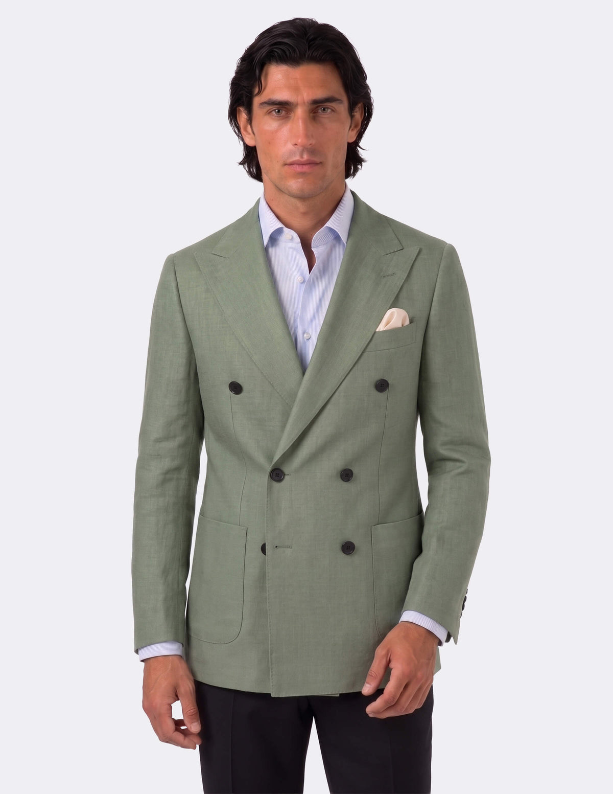 The Eucalipto Double-Breasted Jacket - Samir Bachkami