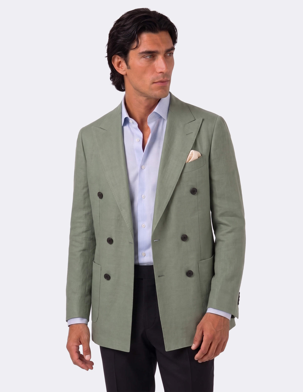 The Eucalipto Double-Breasted Jacket - Samir Bachkami