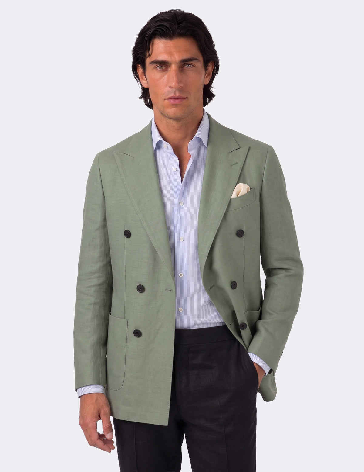 The Eucalipto Double-Breasted Jacket - Samir Bachkami