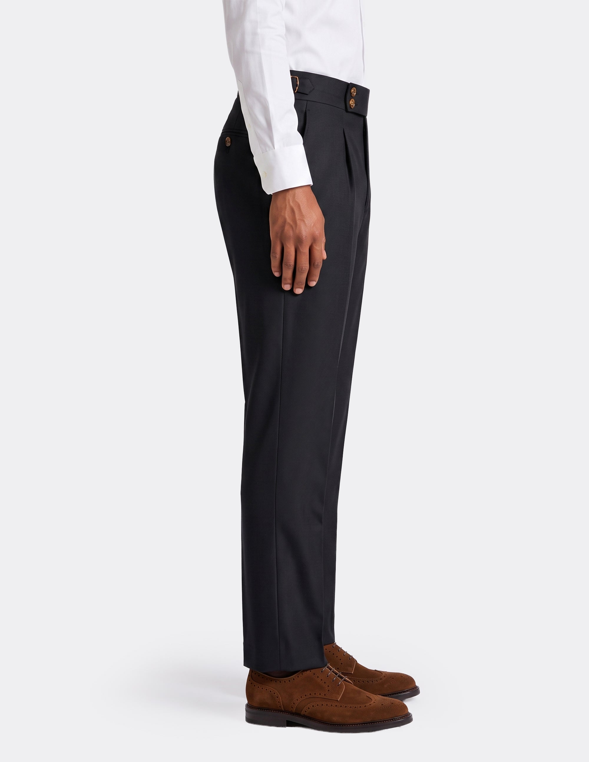 The Firenze Nero DB Trousers - Samir Bachkami
