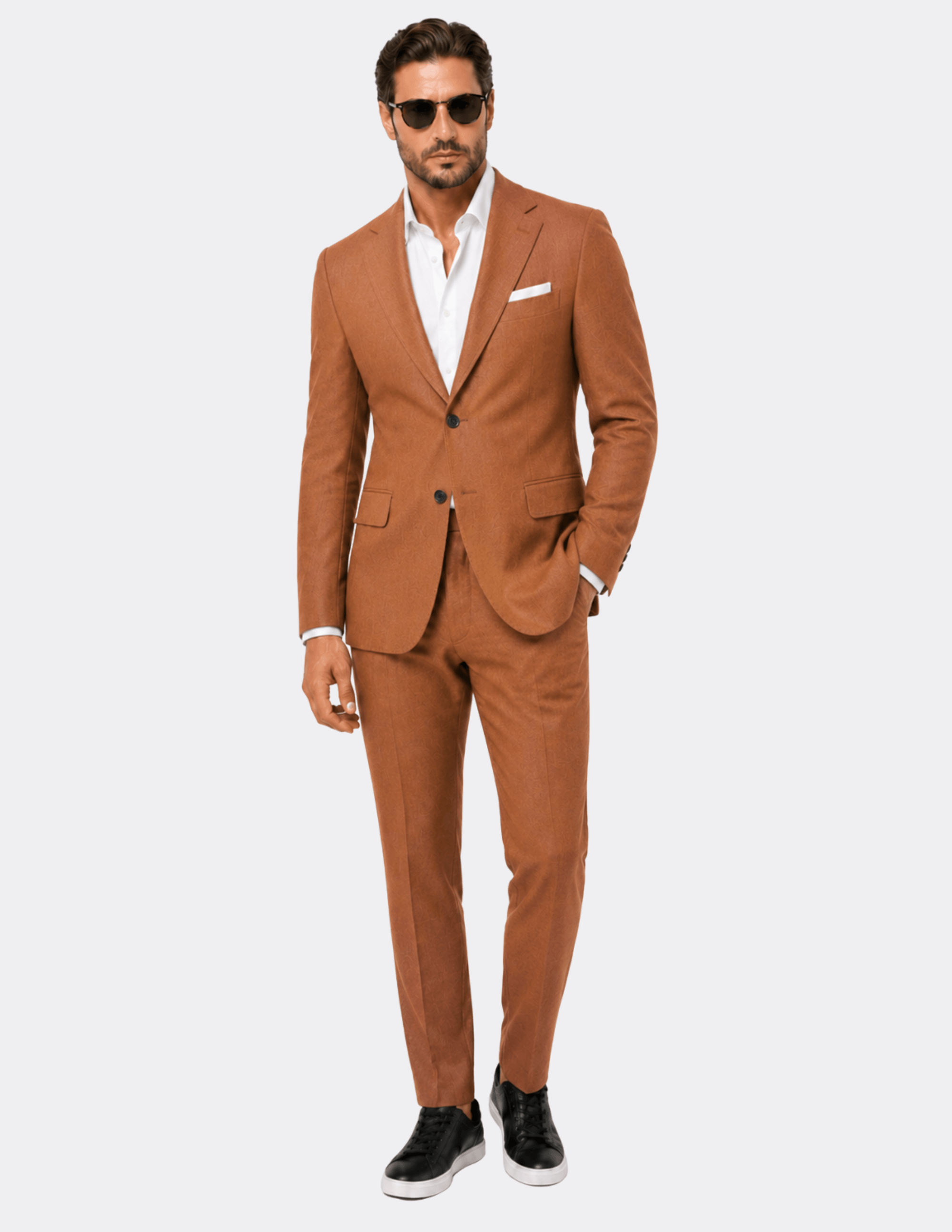 The Florence Single Breasted Suit - Samir Bachkami
