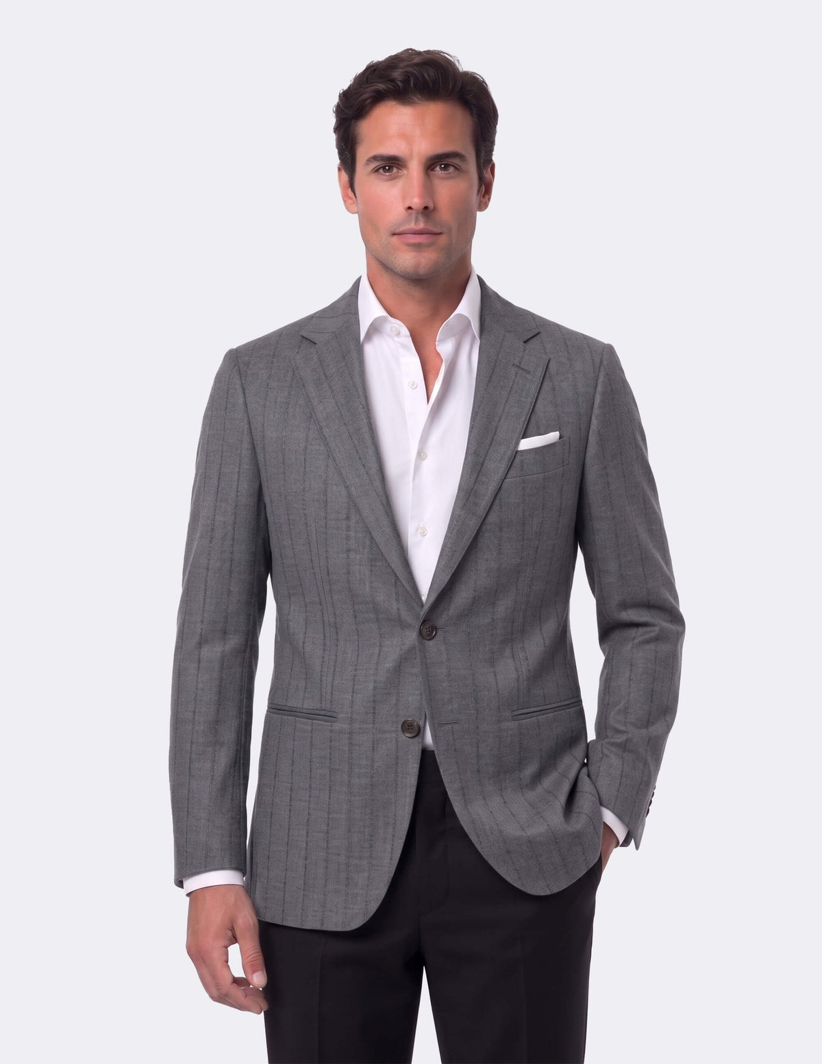 The Fumo Sottile Stripe Jacket - Samir Bachkami
