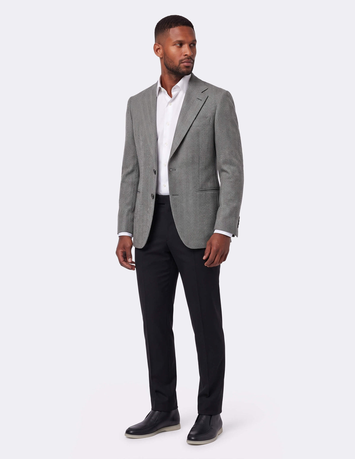 The Giada Fumo Single-Breasted Jacket - Samir Bachkami